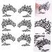 FOMIYES 9 Pairs Lace Eyeliner Stickers Black Eye Sticker Eye Liner Sticker Popularity 13X6cmx3pcs Blackx3pcs - Buy Online on GoSupps.com