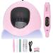 Nail Art Tool Set Professional Nail Dryer Lamp Drill Pen Decoration File Portable Manicure Accessories Kit