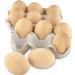 Samyo Unpainted Wooden Eggs for Easter Crafts - 2.5 x 1.75 Inches (Pack of 12) - Buy Online on GoSupps.com