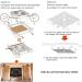 ZCBYBT Under Counter Heater 350W - Portable Kotatsu Halogen Tube Heater & Foot Warmer Accessories for Cozy Warmth - Buy Online on GoSupps.com
