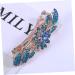 Housoutil 1pc Rhinestone Bobby Pins Hair Pin Hair Clip Hair Barrettes Rhinestone Hair Barrette Crystal Accessories Bride - Buy Online on GoSupps.com
