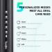 7AM2M Sonic Electric Toothbrush for Adults and Kids One Charge for 90 Days with 6 Brush Heads 5 Modes with 2 Minutes Build in Smart Timer Roman Column Handle Design (Black) Black No Travel Case - Buy Online on GoSupps.com