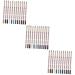 Healeved 36 Pcs Pencil Eyeshadow Dark Brown Eyeliner Pencil Eyeliner Pencils Brown Eyeshadow Pencil 1 count (Pack of 1) As Shownx3pcs