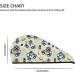 Hair Towel Wrap - Quick-Dry Towel Turban with Button | Fun Police Car Animal Design - Buy Online on GoSupps.com
