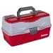 Flambeau Outdoors 6383TB 3-Tray - Classic Tray Tackle Box - Red/Gray