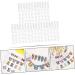 SOESFOUFU 3 Manicure Tools Transparent Nail Color Displaying Tool Cute Nail Color Displaying Tool Nail Art Tool Nail Tools Cute Nail Color Display Tool Bow Tie Polishing Plate - Buy Online on GoSupps.com