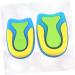 Healvian Silicone Heel Cup Cushion Inserts - Orthotic Insoles for Men and Women, Gel Half Insole Pads for Arch Support - 2 Pairs, Assorted Colors - 11.3X7.5 CM - Buy Online on GoSupps.com