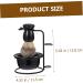 Magiclulu 4 Sets Bart-Set Brush Stand & Safety Razor Case - Men's Shaving Foam Mug & Makeup Holder - Premium Metal Shaving Essentials - Buy Online on GoSupps.com