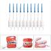 Layhou 400PC Interdental Brushes - Double Silicone Toothpicks & Dual-Ended Dental Floss Picks for Effective Teeth Cleaning - Buy Online on GoSupps.com
