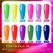 Glow in the Dark Gel Nail Polish Set - Neon Fluorescent Bright Colors with Luminous Effect | 12PCS - Buy Online on GoSupps.com