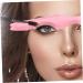 FOMIYES 3pcs Silicone Beauty Ruler - Reusable Eyeliner & Eyeshadow Stencil Set - Makeup Tool for Lipstick Mascara & Eyebrows - Pink - Buy Online on GoSupps.com