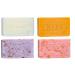 Le Chatelard 1802 Marseille soap 4 x 100 grams in coconuthoneylavenderrose scents