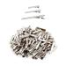 300 Pieces Metal Duck Bill Hair Clips Handmade Metal Curl Clips Women Styling