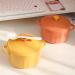 Ramen Soup Bowl Kawaii Instant Ramen Bowl with Lid Spoon Cute Stainless Steel Large Capacity Noodle Fruit Salad Soup Bowl Set KitchenTableware Salad Bowl (Color : Orange) - Buy Online on GoSupps.com