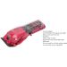 Transparent Mini Clipper - Ergonomic Digital Electric Clipper for Home Use (Red) | International Shipping Available - Buy Online on GoSupps.com