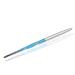 Premium Turquoise French Brush for UV Gel - Slanted Edge | RM Beautynails - International Shipping Available - Buy Online on GoSupps.com
