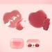 Moisturizing Lip Gloss Shiny Lip Gloss Double Matte Lip Clay | Earphone Case Glossy Lip Tint Lip Balm with Heart-Shaped Applicator Long Lasting for S - Buy Online on GoSupps.com