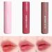 Tinted Lipstick Set 3 Vibrant Shades 3.2g Each Long-Lasting Moisturizing Formula Ideal for Women