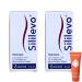 Sililevo Hydrolack - 2x6.6ml Nail Strengthening Treatment for Damaged Nails Splits & Psoriasis | Medical Nail Care Savings Set - Buy Online on GoSupps.com
