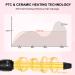 Professional 1 Inch Curling Iron - Long Barrel Hair Curler Wand with Ceramic Coating & Heat Settings | Includes Protective Glove & Clips - Buy Online on GoSupps.com