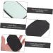 NOLITOY Heel Pad Set - 8 Pairs Shock-Absorption Rear Half Pads for High-Heeled Shoes - Comfort Sole Inserts in Black (9.52x7x0.8cm) - Perfect for Foot Support - Buy Online on GoSupps.com