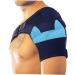 FRCOLOR Adjustable Shoulder Pads Body Brace - Neoprene Cold Support & Stability Brace with Ice Bag Portable 40X26CM Assorted Colors for Pain Relief - Buy Online on GoSupps.com