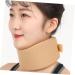 FRCOLOR Neck Guard Brace - Soft Foam Support for Sleeping | Adjustable Neck Stabilizer for Men & Women - Ultra Thin Khaki - Buy Online on GoSupps.com