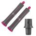 1 Pair Long Curling Barrels For Dyson Airwrap Styler 1.2 Inch/30MM Volume and Shape Curling Hair Tool with Adapter for Dyson Hair Dryer Converting to Curling Iron Styler 2 * Hair Curling Barrels 1 * Adapters