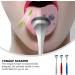 Healifty Adults Tongue Scraper 3pcs - Metal Tongue Cleaner for Bad Breath - Oral Care Beauty Tools - Buy Online on GoSupps.com