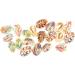 40 Pcs Summer Earrings Colorful Jewelry Bracelet Beads DIY Shell Earring Pendant Charm Spiral Miss 1.9x1.6x1cm Colorful - Buy Online on GoSupps.com