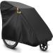 Folding garage for bicycle trailers dog trailers and load trailers cover waterproof - 600d windproof tear -resistant oxford tissue bicycle trailer cover accessories - (140 * 88 * 92cm)