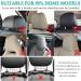 Premium Car Seat Headrest Pillow for Adults & Kids - Adjustable Neck Support for Travel - Black - Buy Online on GoSupps.com