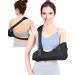Medical Arm Sling Arm Support Comfort Right & Left Arm Slings for Shoulder Elbow Wrist Injury Adjustable for Men & Women Black-Adult-04
