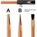 Aluminium Alloy Eyebrow Pencil Sharpener U Shape Slot Lightweight Easy Grip Detachable Cover for Beginners Makeup Artists Microblading Professionals (Black) - Buy Online on GoSupps.com