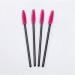 200PCS Disposable Eyelash Brushes Mascara Wands Makeup Applicator Set (Black Rosy) Eyelash brush - Buy Online on GoSupps.com