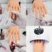 Fushen Acrylic Nail Practice Hand - Nude | Mannequin Hand for Nail Tech Training & Manicure Practice - Buy Online on GoSupps.com
