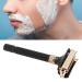 Metal Safety Razor Replacement Handle - Long Reusable Double-Sided Shaving Handle for Men & Women - Sleek Black Design - Buy Online on GoSupps.com