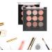 9 Color Eyeshadow Pallet | Shimmer Eyeshadow Palette Shimmer Eye Shadows Nude and Earth Tones Eye Shadow Long Lasting 02# - Buy Online on GoSupps.com