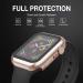 Apple Watch Case for Apple Watch 38MM Series 3/2/1/ with Built-in Tempered Glass Screen Protector All-Around Ultra-Thin Bumper Full Cover Hard PC Protective Case for iWatch rose gold For Series 3/2/1 38mm - Buy Online on GoSupps.com