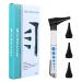 Healifty Otoscope with light - Otoscope with 4 otoscopic covers Diagnostic ear care devices for nurse children adult pets in pocket format without battery