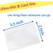 3X Lightweight Optical Plastic Fresnel Lens Magnifying Sheet with Card Magnifiers - Ideal for Reading Small Prints, Maps, Books, Magazines - Clear - Buy Online on GoSupps.com