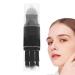 Travel Makeup Brushes | 5 In 1 Cute Makeup Brush Set - All In 1 Cute Retractable Professional Brushes Beauty Tool For Women & Girls Black
