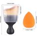 upain 4+1Pcs Makeup Sponges and Contour Brush and with A Mushroom Powder Puffs Foundation Blending Sponge Latex-free Professional Beauty Blending Sponge for Dry or Wet Use - Buy Online on GoSupps.com