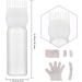 Hair Applicator Bottle 160ml with Hair Dye Kit - Root Comb Applicator & Portable Hair Bleach Kit for Home & Barber Shop - Buy Online on GoSupps.com