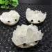 SDWGLD Healing Aura Crystal. 1pc Natural Clear Quartz Crystal Cluster Carved Hedgehog 60mm-70mm (Color : 1pc)