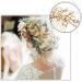 ZBJBinCH Bride Wedding Hairpin Comb Pearl Bridal Hair Accessory Bridal Flower Side Hair Clip for Bride Bridesmaids Ladies and Girls - Buy Online on GoSupps.com