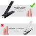 Professional Nail Clippers Set for Men and Women - Sturdy Thick Toenail and Fingernail Cutter - 4 Piece Kit - Buy Online on GoSupps.com
