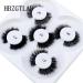 HBZGTLAD 5 Pairs 25mm 3D Mink Lashes - Natural Faux Eyelashes Bulk Pack for Wholesale | Short & Customizable - Buy Online on GoSupps.com
