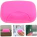Ciieeo 2 Pcs Draining Soap Holder Travel Bar Soap Holder Pink Bathroom Accessories Soap Dish Case Sealable Containers Portable Soap Dish Bar Soap Storage Red Take a Bath Soap Dispenser - Buy Online on GoSupps.com