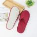 Tianmao 10 Pairs Disposable Hotel Slippers - Universal Size 29*11cm Closed Toe Red Lip Slippers for Spa Parties & Travel - Buy Online on GoSupps.com